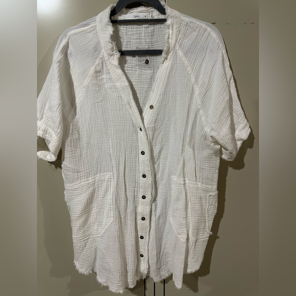 Talulah oversized shirt sz M